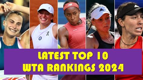 live wta rankings|wta rankings today.